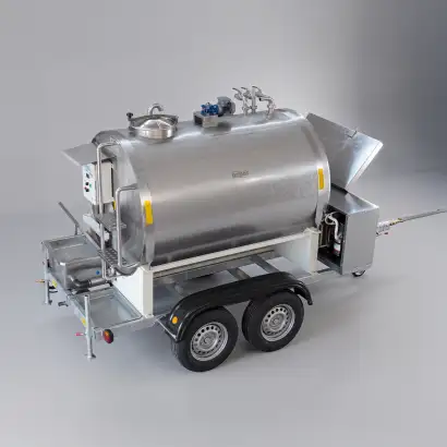 RAST/1 - 2.000lt Mobil Süt Soğutma Tankı